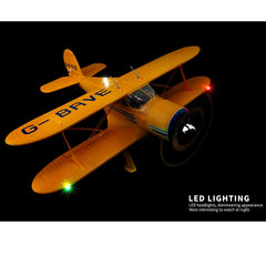 Newest WLtoys 3D/6G A300-Beech D17S RC Planes Kit RTF EPP 4CH Biplane Brushless Motor With LED Outdoor Flying Toys