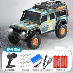 New Professional Rc Remote Control Car  1:10  Guard  Four-drive  High-speed  Climbing Off-road Vehicle Model Car Children's Toys